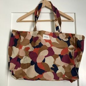 Sezane multicolored tote bag